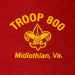 OFFICIAL Troop 800 Red Class B T-Shirt 
